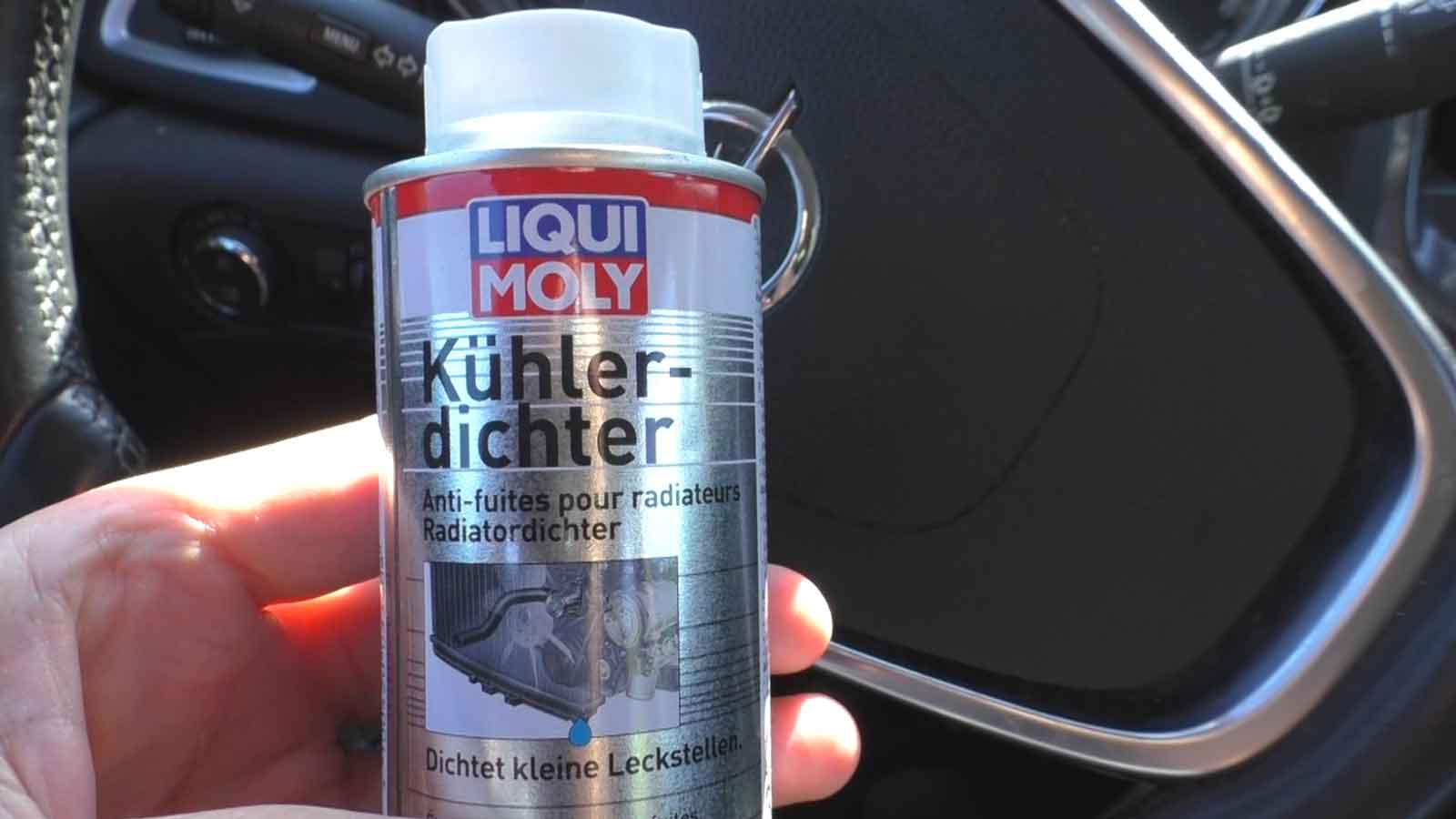 Kühler undicht? Kühlwasserverlust beim Auto beheben - Liqui Moly  Kühlerdichtmittel Anleitung 